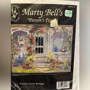 Marry Bell's " Parsons Porch " cross stitch kit